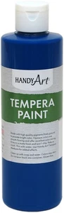 6 Pack - Handy Art Tempera Paint 8oz-Blue - 206-030 - Picture 1 of 1
