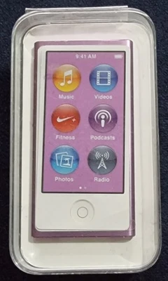 Apple iPod nano 7th Generation -  Purple (16GB) Serial No: C7RJRMEFF0GR - Image 1 of 4