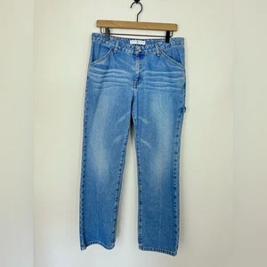 Tommy Hilfiger Women’s Jeans Size 10 Light Wash Straight Leg 30” Inseam Mid Rise - Picture 1 of 7