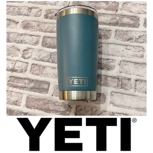 Yeti 20oz Tumbler Blue NEW Company Logo DELL Stainless Steel Coffee Travel Mug - Picture 1 of 9