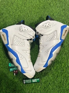 Jordan 6 Retro Sport Blue (2014 11M/12.5W - Picture 1 of 3