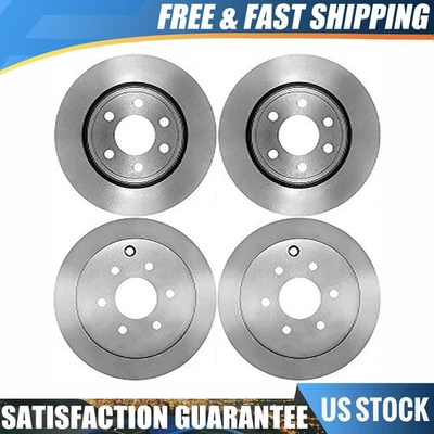 Rotor de freno delantero trasero Brembo 4 para Nissan Frontier 2005-2011 Foto 1 de 4