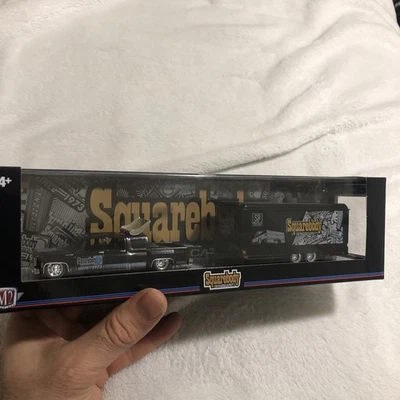 M2 MACHINES ‘73 CHEVY CHEYENNE 30 DUALLY & ‘73 GMC SIERRA SQUAREBODY SYNDICATE - Image 1 of 3