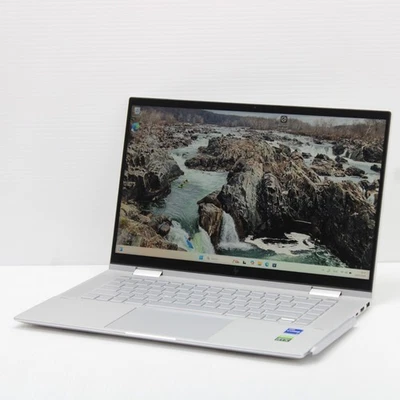 HP Envy X360 Laptop 15.6 in Intel i7 1255U 32GB RAM 512GB SSD Win 11 RTX 2050 - Image 1 of 4