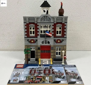 LEGO Creator Expert Modular Buildings Fire Brigade 10197 In 2009 Used Retired P2 - Picture 1 of 10