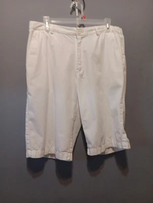 Мужские белые хлопковые шорты Calvin Klein размер 34 внутренний шов 10 дюймов без пятен или пятен - Изображение 1 из 4