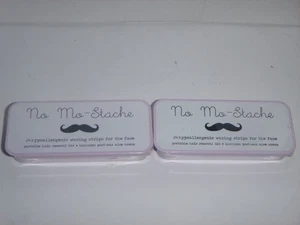 (2er Pack) No Mo-Stache Lippenwachs Set - Hypoallergene Wachsstreifen - für Gesicht - Bild 1 von 1