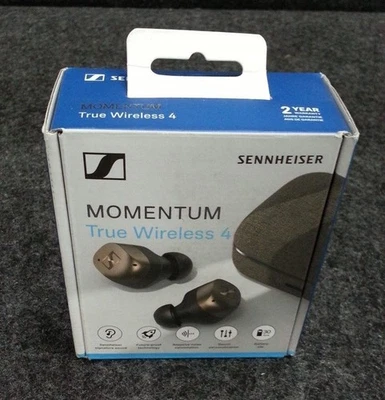 SENNHEISER MTW4 Momentum True Wireless 4 Noise-Canceling Earbuds Black/Copper - Image 1 of 4