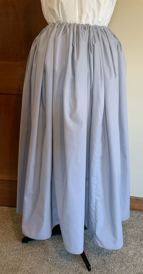 Outlander Skirt.Drawstring , One Size. Poly Cotton. Colonial, Pioneer, Petticoat - Image 1 of 4
