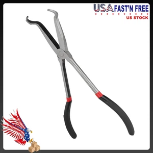 New 11" Electrical Disconnect Long Spark Plug Removal Pliers Fit Car Connectors - Bild 1 von 8