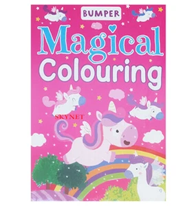 QUALITY A4 CHILDRENS KIDS GIRLS MAGICAL Colouring Book 96 PAGES PERFORATED   - Imagen 1 de 3