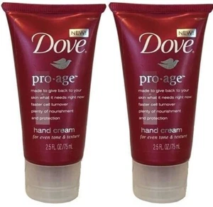(2) Dove Pro-age Hand Cream for Age Spots and Wrinkle 2.5 oz. Each, Discontinued - Picture 1 of 2