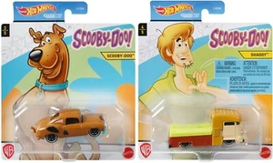 Scooby-Doo de Hot Wheels!: conjunto 2020 de autos de personajes Scooby-Doo & Shaggy GRM61 GRM62 - Imagen 1 de 5