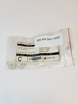 Placa angular Echo 61047812361 fabricante de equipamento original pacote com 2 - Imagem 1 de 4