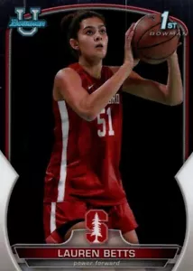 Lauren Betts 2024 Bowman U Chrome 1st #49 UCLA Bruins - Bild 1 von 2