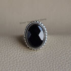 Black Onyx Ring 925 Sterling Silver Jewelry Gift For Her