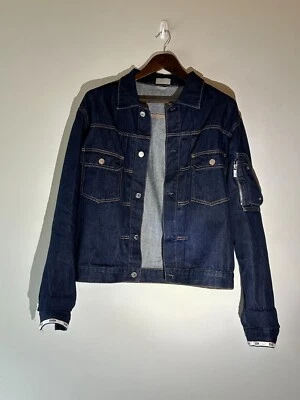 CHAQUETA VAQUERA CON BOLSILLO PARA SILLA DE MONTAR DIOR 2020 RIBETE MKII TALLA 48 RARA Foto 1 de 4