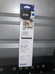 🔥NEW Genuine EPSON 8750 Ink Ribbon Cartridge for LX-300/300+/300+II C13S015517 - Afbeelding 1 van 5