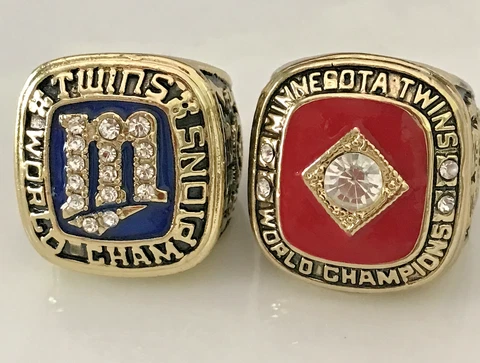 Minnesota Twins World Series Championship Stadium Rings Cover