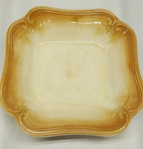 Tazón de pasta Colore By Lenox Siena bronceado y marrón en relieve 9 1/4" - Imagen 1 de 8