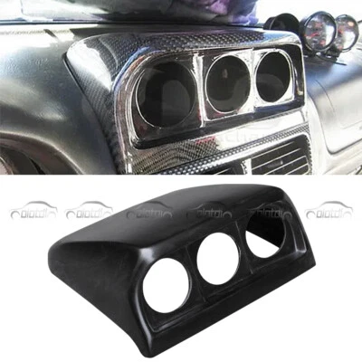 For 1997-2000 Subaru Impreza GC8 FRP Triple Dashboard Gauge Pod Parts - Image 1 of 4