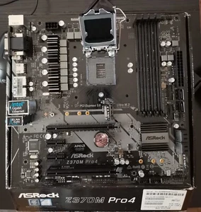 SCHEDA MADRE Z370M PRO4 LGA 1151 x CPU INTEL 8th/9th Generazione - Foto 1 di 5