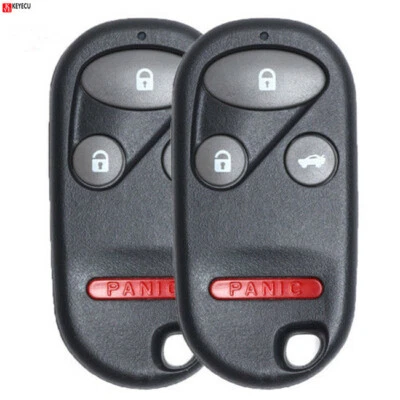 2*Remote Key Fob for 1998-2002 Honda Accord for 1999-2003 Acura TL - KOBUTAH2T Foto 1 de 4