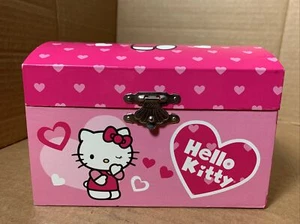 2008 FAB Starpoint Sanrio Hello Kitty Keepsake jewelry Box Chest ~ 6" x 4" x 4" - Picture 1 of 13