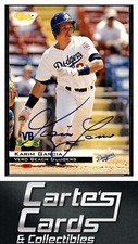 Karim Garcia 1994 Classic #167  Vero Beach Dodgers TTM/IP Signed Autographed