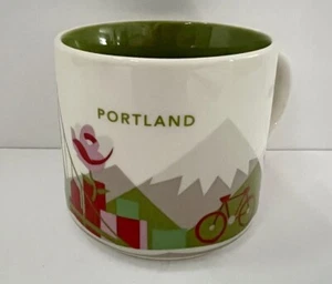 Starbucks You Are Here YAH 14oz mug Nashville Portland Vancouver PRISTINE NO BOX - Picture 1 of 4