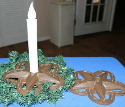 Castiçal Lone Star, ferro fundido - DL-10 - Imagem 1 de 4