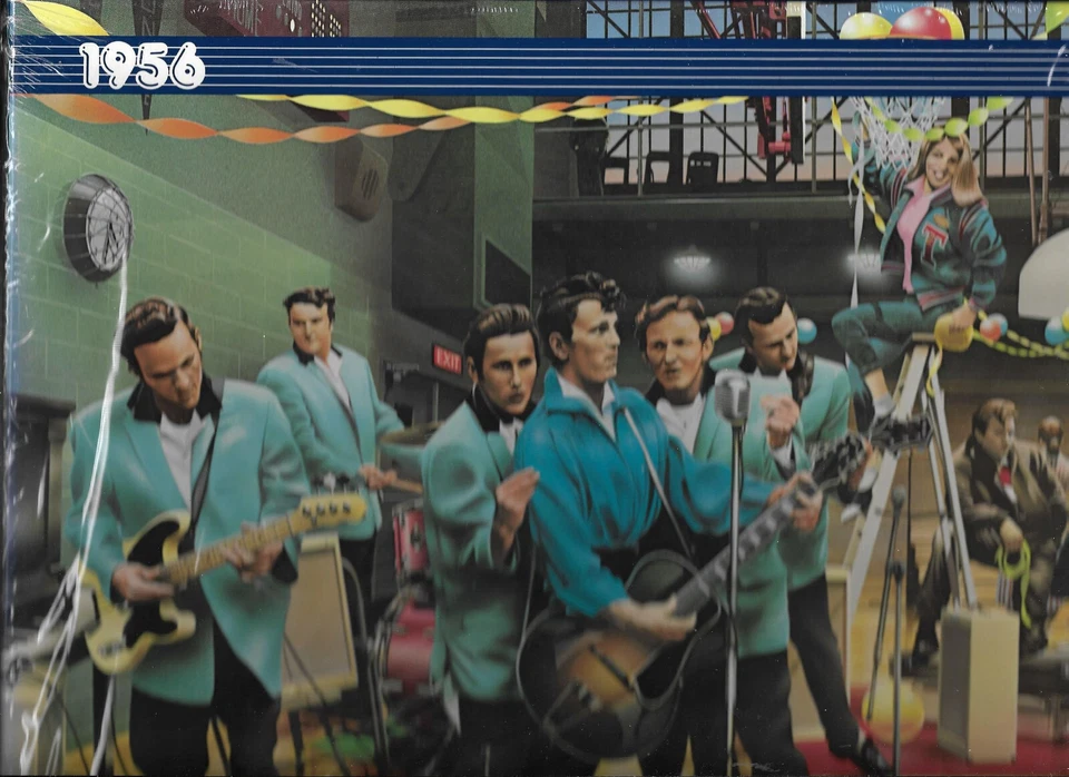 "1956" = Chuck Berry / Fats Domino / Carl Perkins / Platters / Gene Vincent /etc - Image 1 of 1