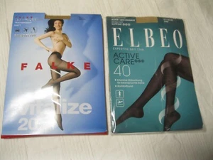 2x Hochwertige Feinstrumpfhose 44-46 Falke vitalize 20 den, Elbeo Active Care 40 - Bild 1 von 1