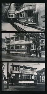 KENT DOVER 20er Jahre Straßenbahnen + Straßen + Depot...3 Fotos - Bild 1 von 2