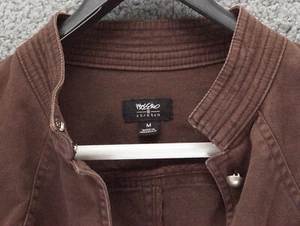 Mossimo Military Style Long Sleeve Brown Jacket Women's M (153) - Picture 1 of 15