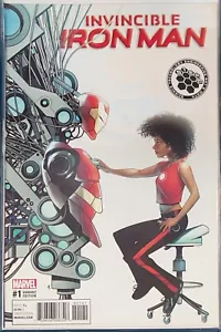 Invincible Iron Man #1 STEAM 1:10 McKone Var 1st Solo Riri Williams Future MCU - Imagen 1 de 1