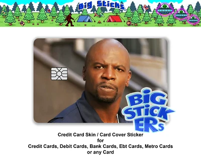 BIGSTICKER Erybody Hates Chris Dad Credit Card SMART Sticker Skin Wrap, Card Sticker