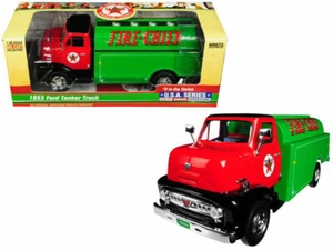 NEW 2018 TEXACO 1953 FORD FIRE CHIEF TANKER TRUCK #9 U.S.A. SERIES, SOLD OUT - Picture 1 of 8