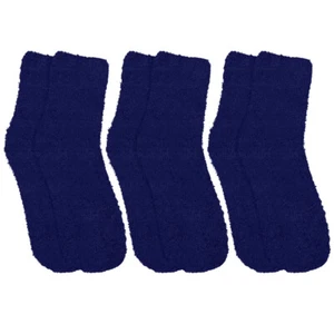 3 Pairs Microfiber Sleeping Floor Socks Comfy Winter - Picture 1 of 12