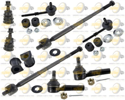 10 Pcs Toyota MR2 Spyder 1.8L Lower Ball Joints Tie Rods Sway Bar Front End Kit - Image 1 of 4