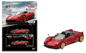 PAGANI Huayra - rosso monza - Mini GT 1:64 - Foto 1 di 6