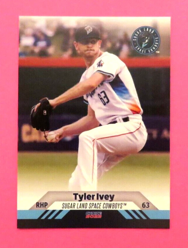 2022 Choice, Sugar Land Space Cowboys - TYLER IVEY - Image 1 of 1
