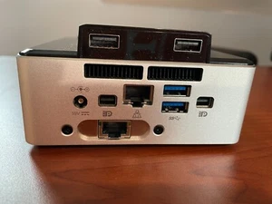 Intel NUC NUC5i5MYHE i5-5300U 2.3Ghz 8GB 120GB SSD Dual NIC Extra USB Mini PC - Picture 1 of 17