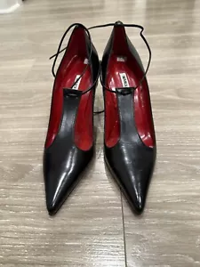 Zapatos de tacón Manolo Blahnik talla 38 / EE. UU. 8 - Imagen 1 de 8