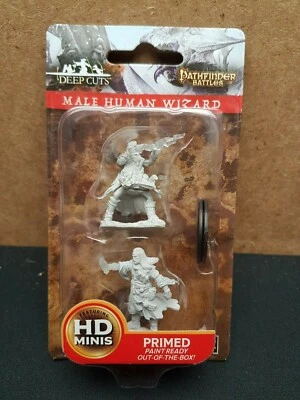 Mago Umano Maschio - D&D - Wizkids Tagli Profondi Miniature