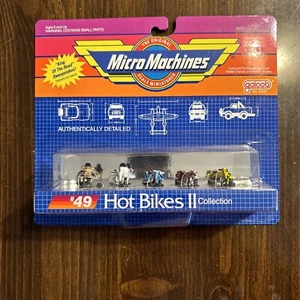 Micro Machines #49 Hot Bikes II Motorcycle Collection Vehicle Set Galoob #6400 - Picture 1 of 15