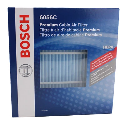 Filtro de aire de cabina Bosch 6056C HEPA para Lexus ES330 GX470 Toyota 4Runner Camry Foto 1 de 4
