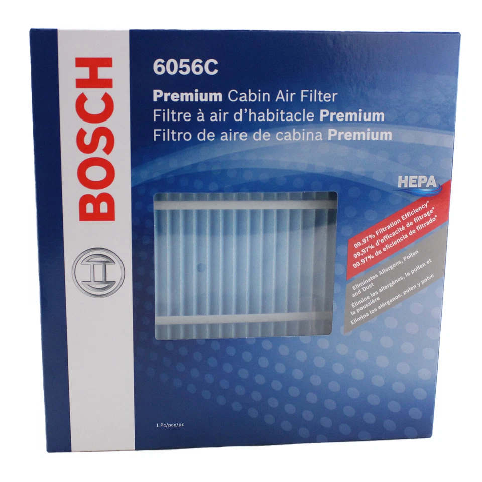 Filtro de aire de cabina Bosch 6056C HEPA para Lexus ES330 GX470 Toyota 4Runner Camry Foto 1 de 4