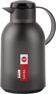 Emsa N40119 Samba Isolierkanne |1,5 Liter | Quick Press Verschluss | 12H Heiß Un - Bild 1 von 12