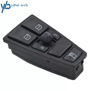 For 2005-2016 Volvo VNL 11.9L/12.1L/12.8L Front Left Master Power Window Switch - Picture 1 of 8